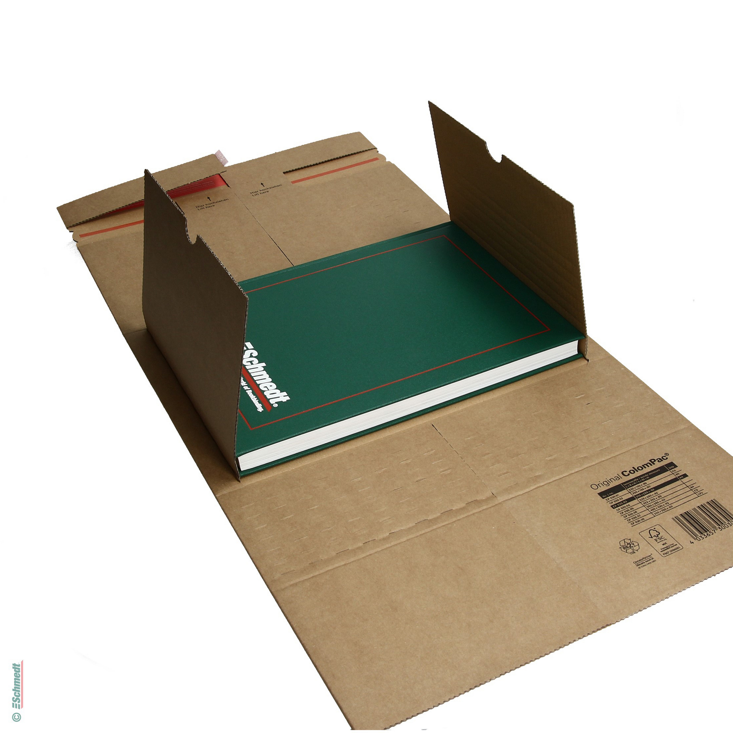 Versandverpackung - für schweres Packgut - sichere Verpackung für den Versand von Büchern, Broschüren und anderen Drucksachen.... - Bild-1