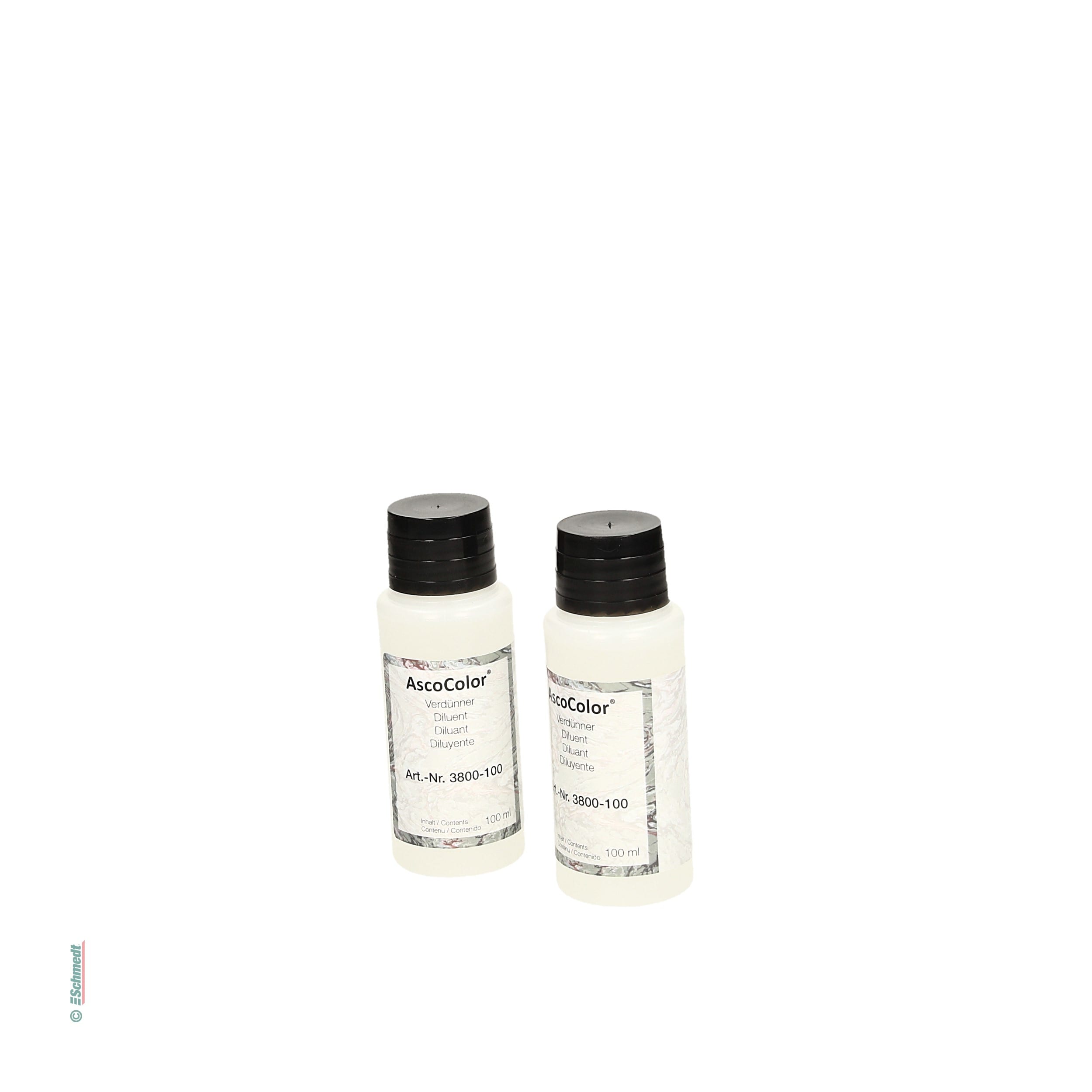 AscoColor® Verdünner / Reiniger - für Marmorierfarben - zum Verdünnen von AscoColor® Marmorierfarben und Entfernen von Farbresten...