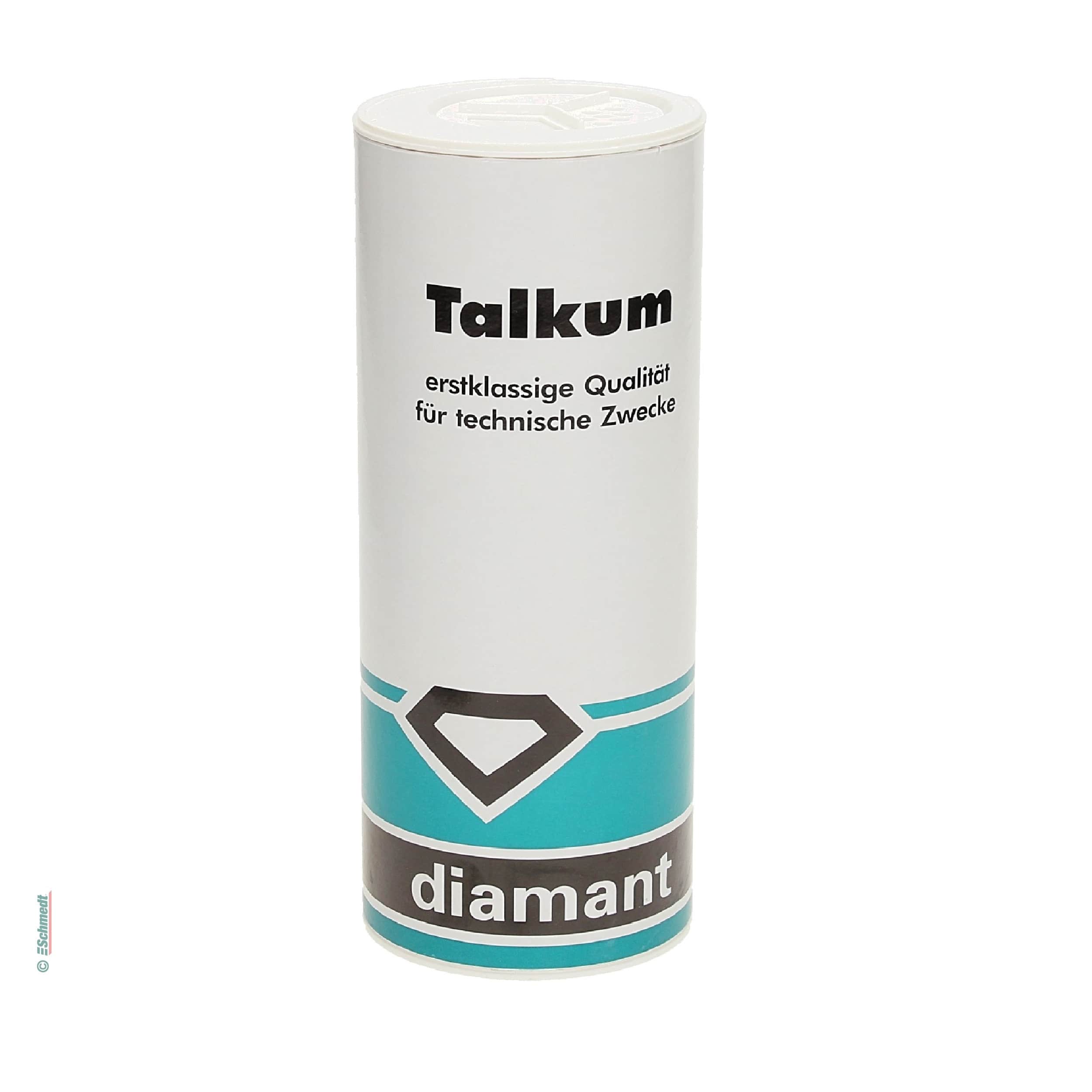 Talkum - Inhalt: 450 g - Schmier-, Trenn- und Pflegemittel für Kunststoff und Gummi, verhindert unerwünschte Verklebungen, gibt Gleiteffekt...
