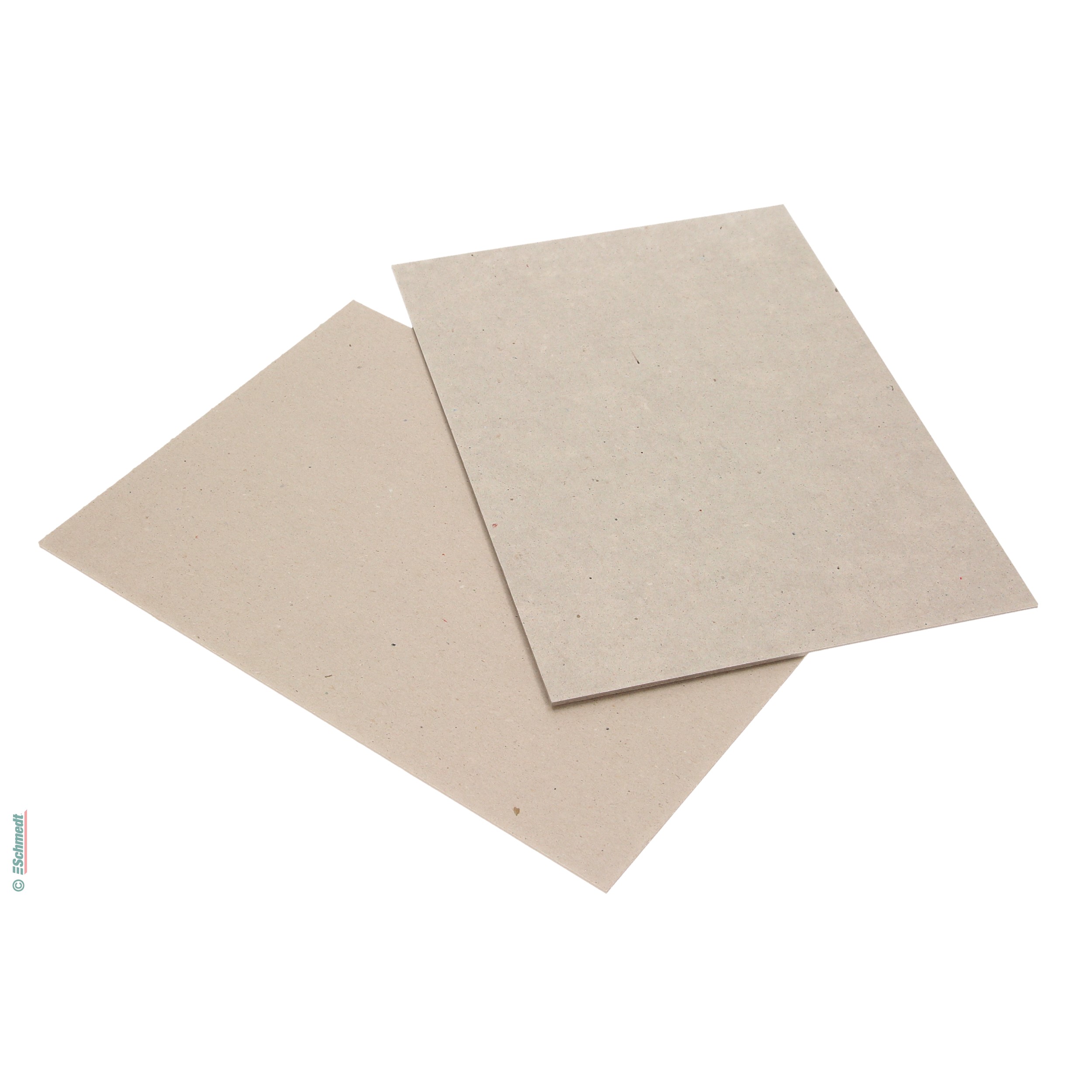 Graupappe 1A-Qualität / Kiloware - Format: 76 x 103 cm - Schmalbahn - FSC®-Qualität - für die Fertigung von Hardcover-Buchdecken (Buchdeckel... - Bild-1